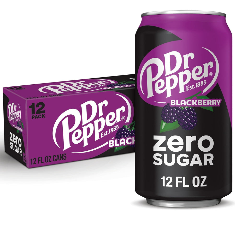Dr Pepper Blackberry Zero Sugar Soda Q0